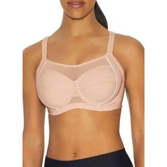 NWOT Champion 40C Smoother High Impact Sports Bra -B1277 White - Picture 4 of 4
